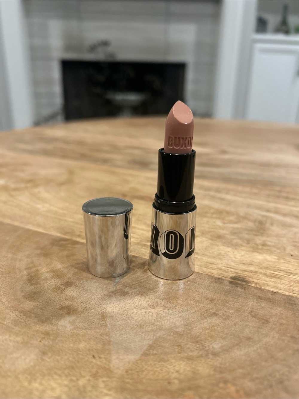 Bare Escentuals BUXOM Full Bodied Lipstick In “NUDIST”